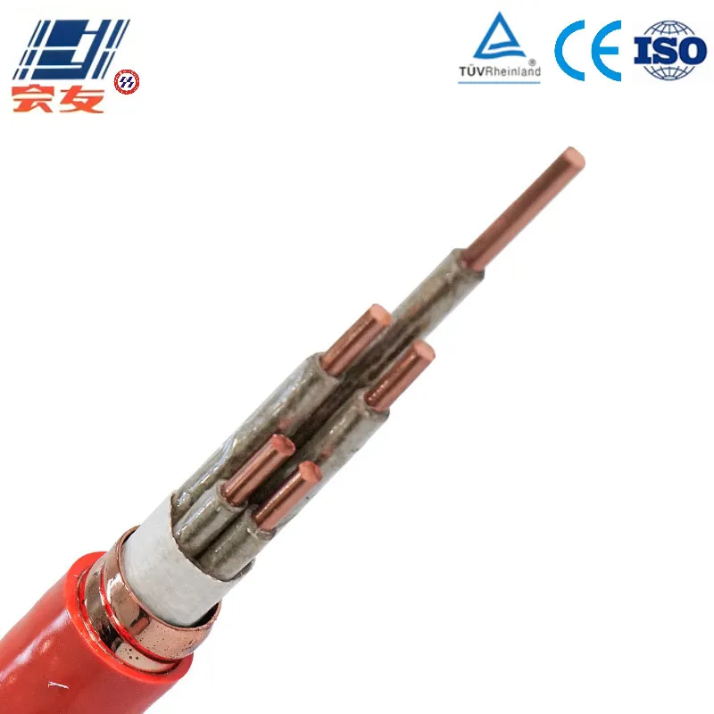 Серия рудничных кабелей Cu-MgO-Cu-LSZH (гибкий) (1)