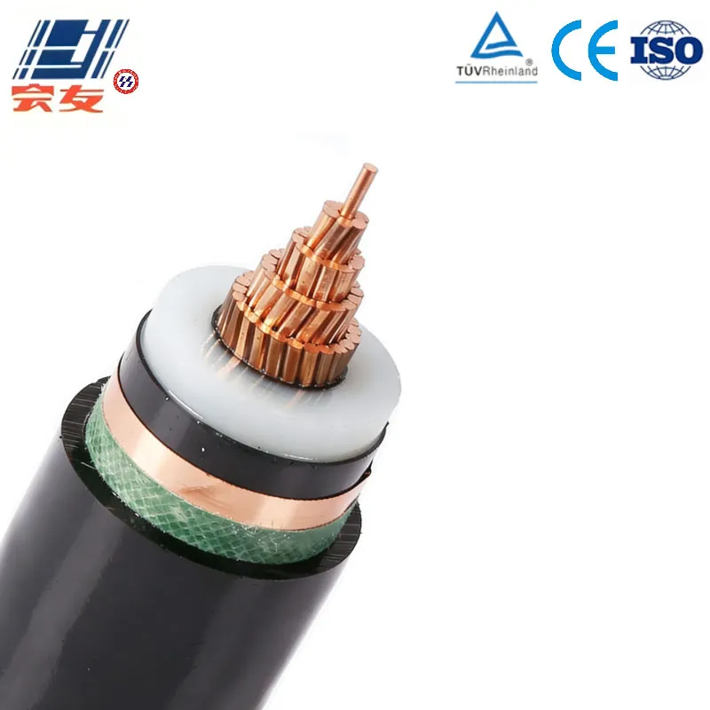 Средневольтный медный силовой кабель Cu-XLPE-PVC (1)